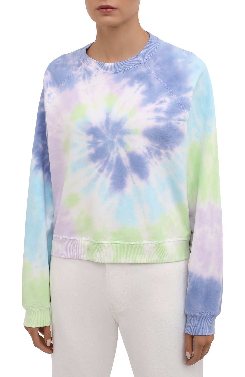 Хлопковый свитшот ELECTRIC AND ROSE разноцветного цвета по цене 18200 руб., арт. LFCV08-AURA, фото 3 Хлопковый свитшот ELECTRIC AND ROSE, арт. LFCV08-AURA, фото 3