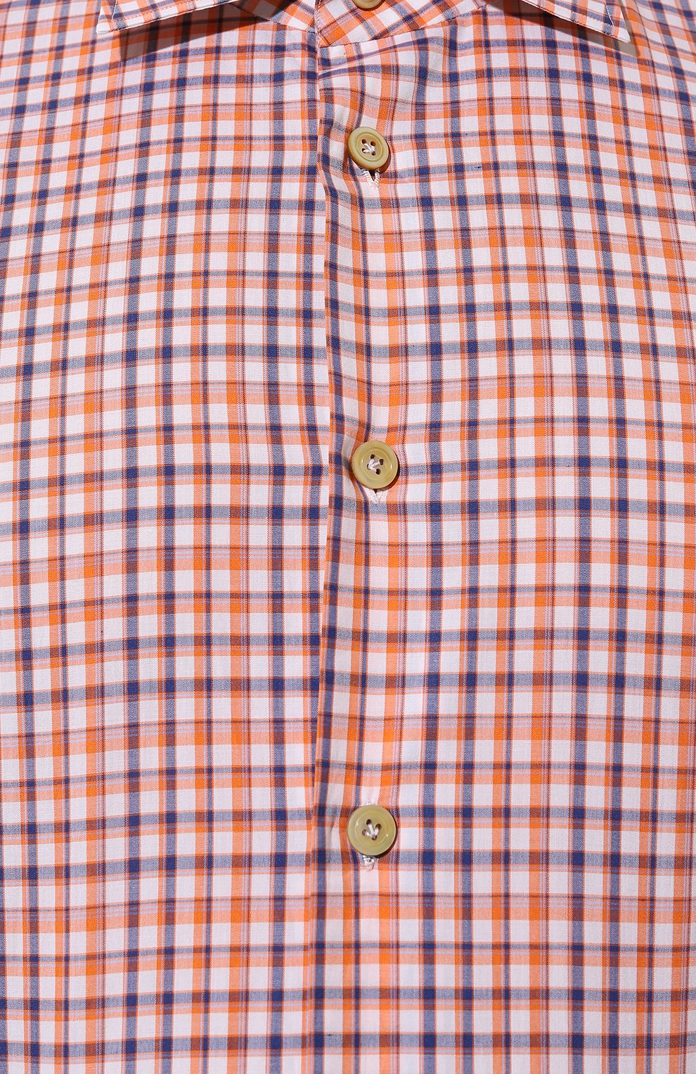 Хлопковая рубашка KITON, арт. UCIH08879, фото 5