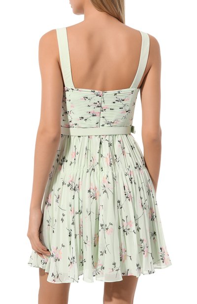 Платье SELF-PORTRAIT салатового цвета по цене 41600 руб., арт. PF23-031S-G, фото 4 Платье SELF-PORTRAIT, арт. PF23-031S-G, фото 4