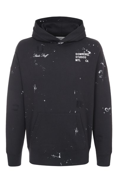 Мужской хлопковое худи DOMREBEL, арт. M STAFF PULL0VER H00DIE