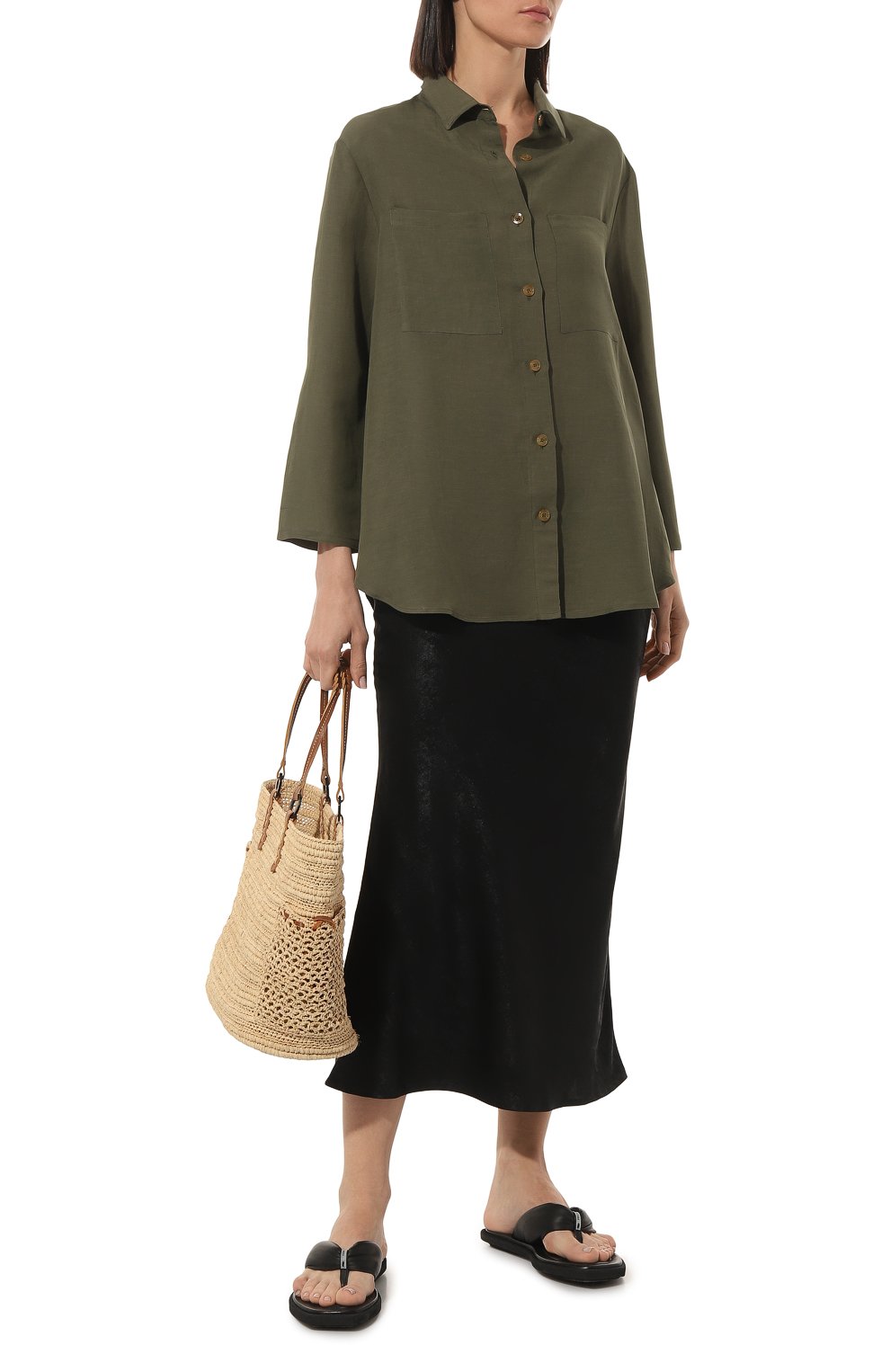 Рубашка из вискозы и льна PIETRO BRUNELLI, арт. CA0170/LI0023, фото 2