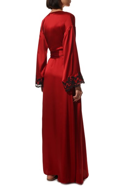 Шелковый халат LA PERLA, арт. 0019231/0290, фото 4