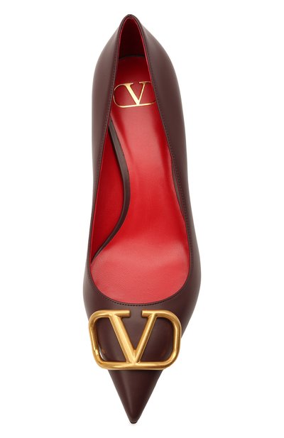 Кожаные туфли vlogo signature VALENTINO, арт. VW2S0Q63/DSH, фото 5
