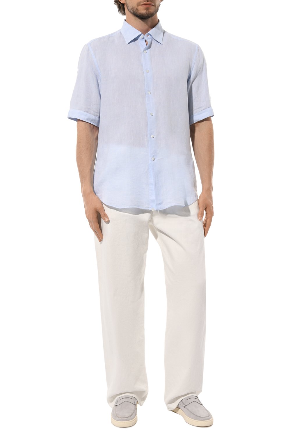 Льняная рубашка STEFANO RICCI, арт. MC007360/LX2330, фото 2