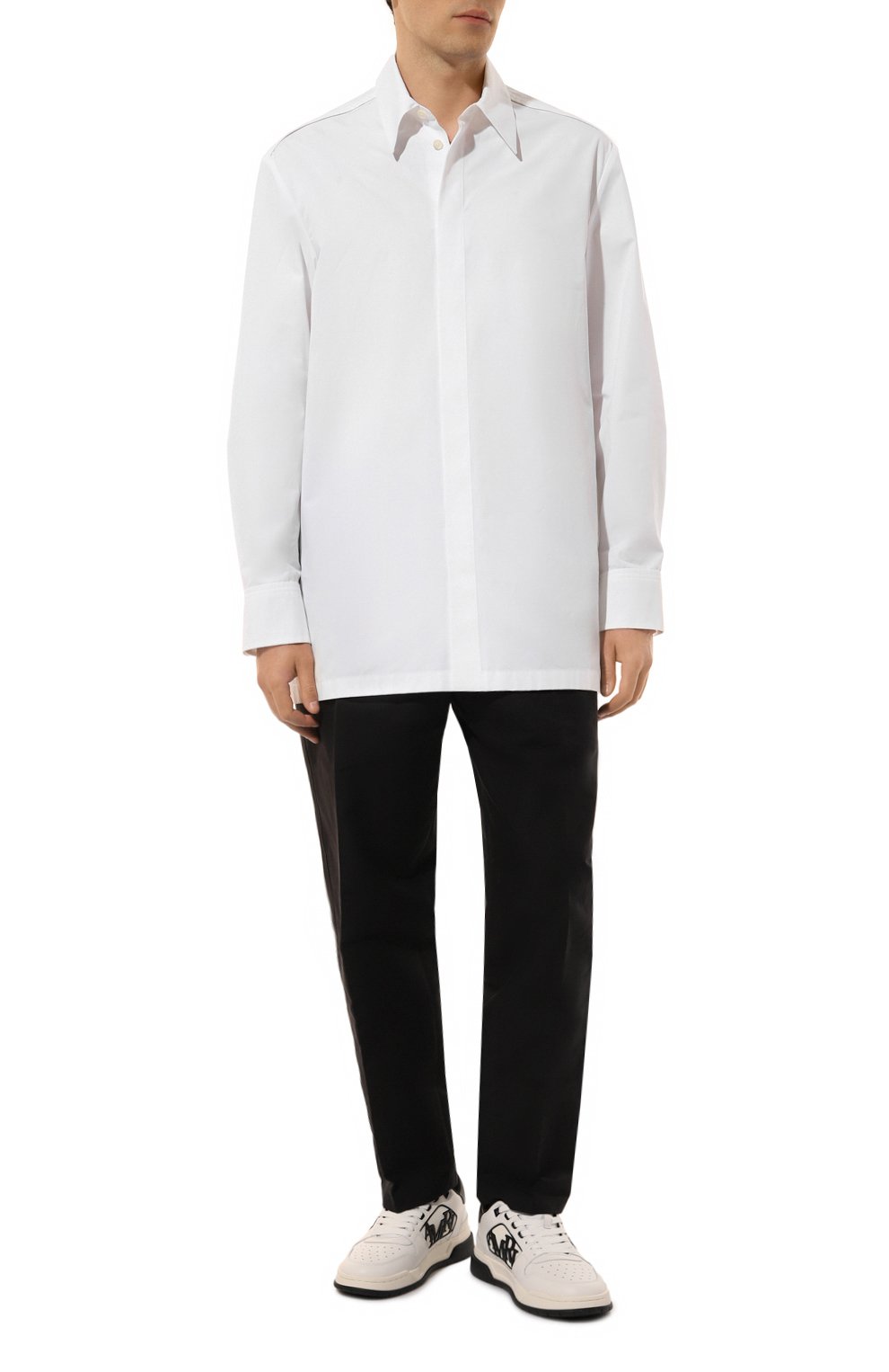 Хлопковая рубашка JIL SANDER, арт. J21DL0185/J45002, фото 2