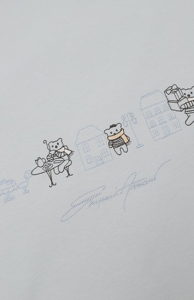 Хлопковое одеяло EMPORIO ARMANI, арт. 6LN801/NJ0EZ, фото 3