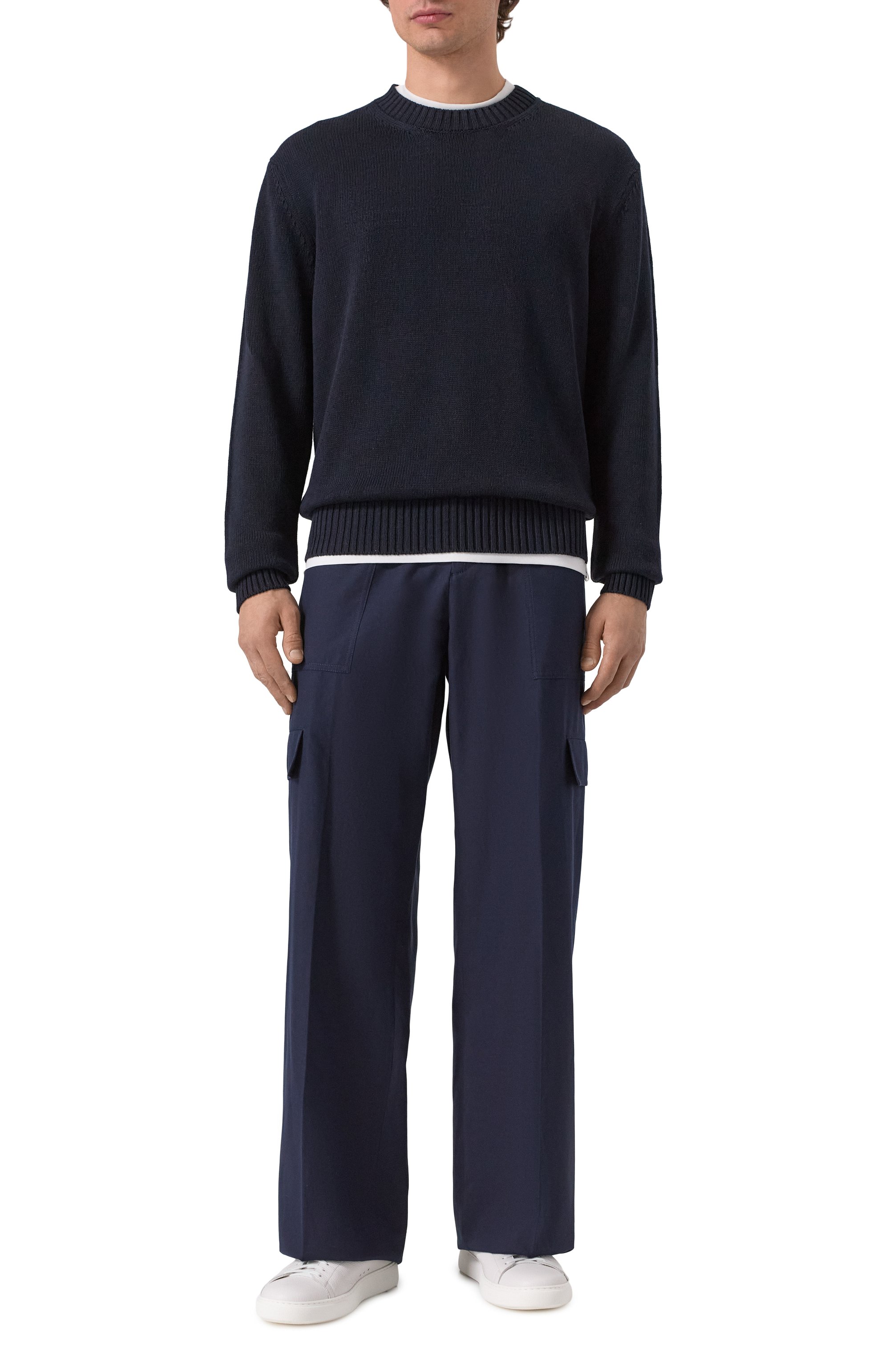 Брюки-карго из хлопка и шелка MVST, арт. 25E/X1P/0/B031/0207, фото 2