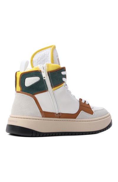 Кожаные кеды DSQUARED2, арт. 82782/VAR2, фото 3