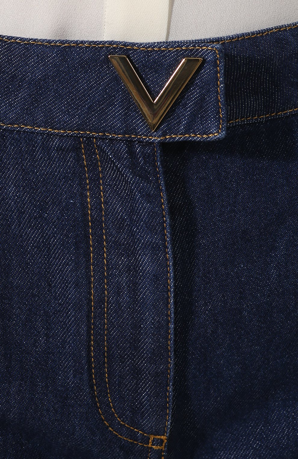 Джинсы со стрелками VALENTINO, арт. RB3DD08A4BD, фото 5