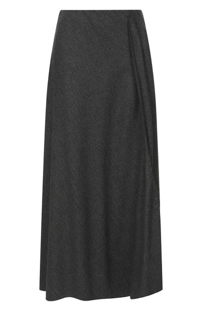 Женская юбка из шерсти и кашемира GIORGIO ARMANI, арт. GW003451/TE10537