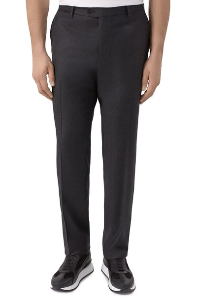 Шерстяные брюки CORNELIANI, арт. 264B08-2618581, фото 3