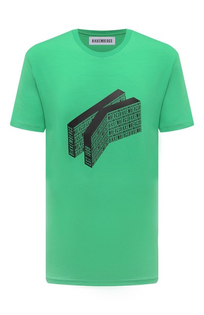 Мужская хлопковая футболка DIRK BIKKEMBERGS, арт. PBMT0248