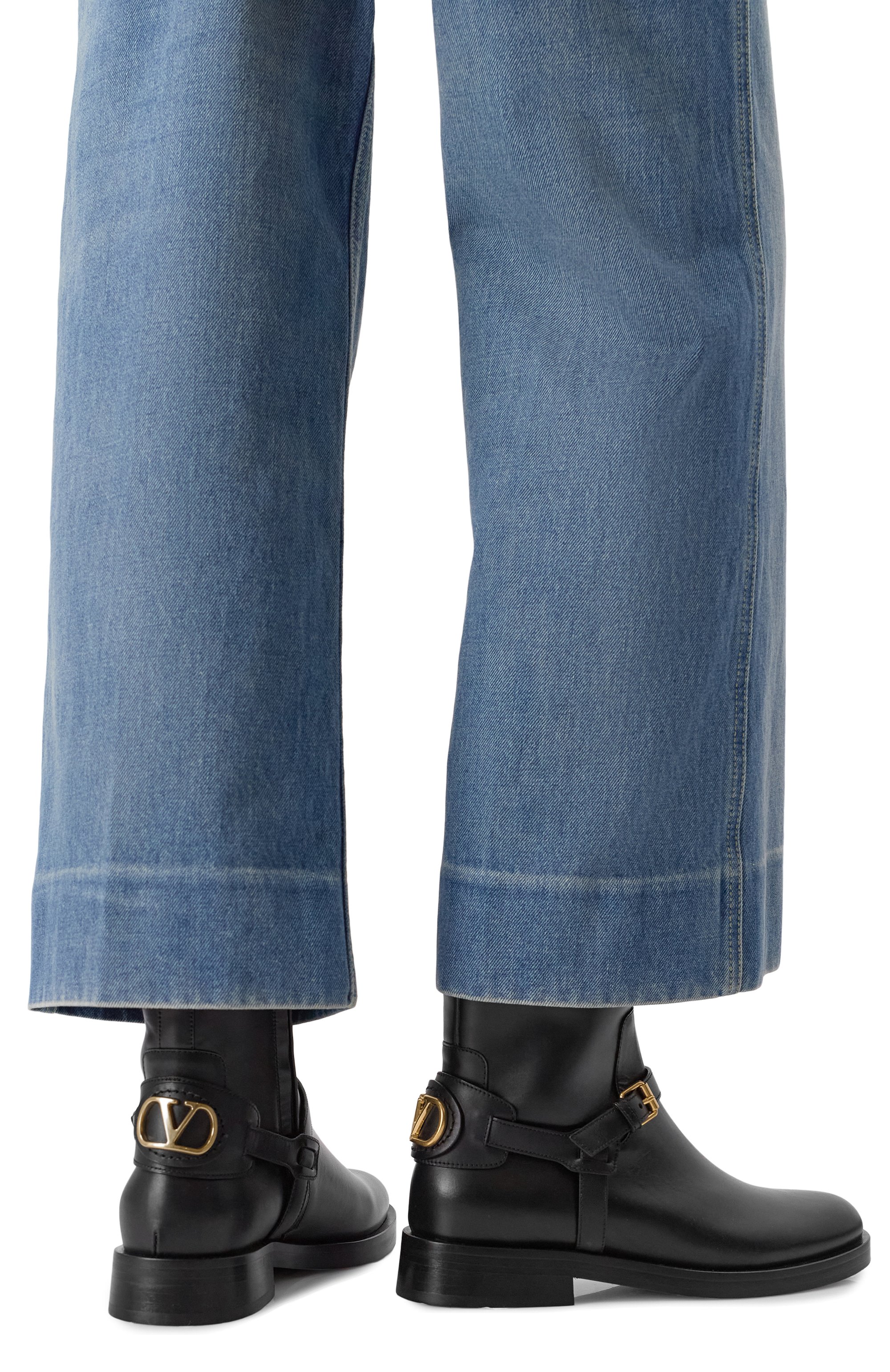 Кожаные ботинки vlogo VALENTINO, арт. 7W2S0MT2/DSH, фото 2