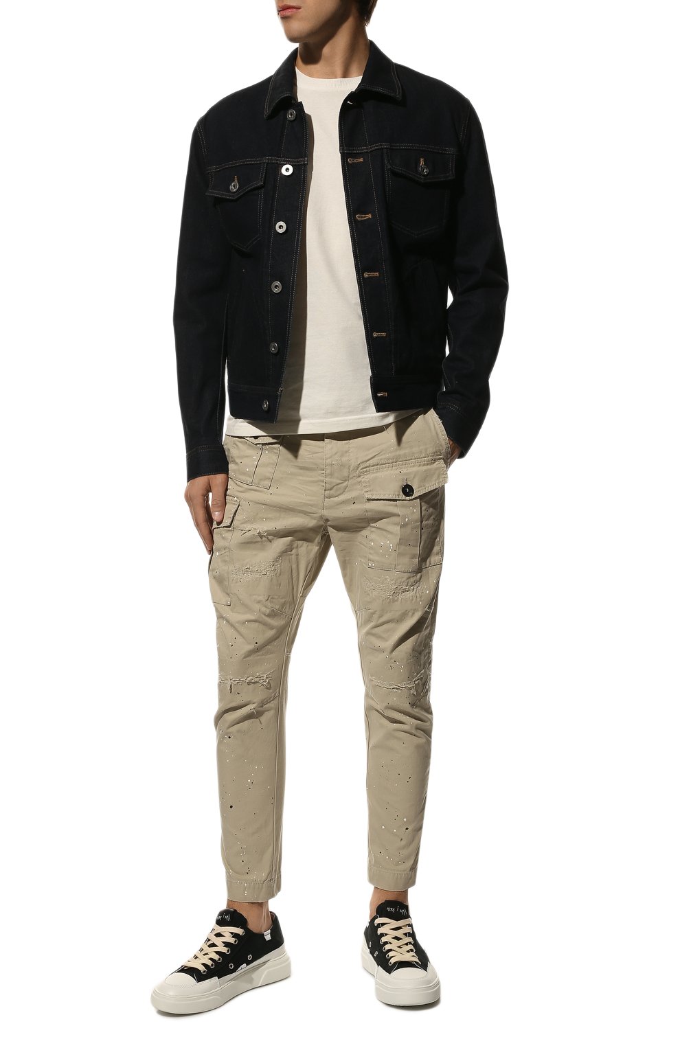 Хлопковые брюки DSQUARED2, арт. S74KB0711/S41794, фото 2
