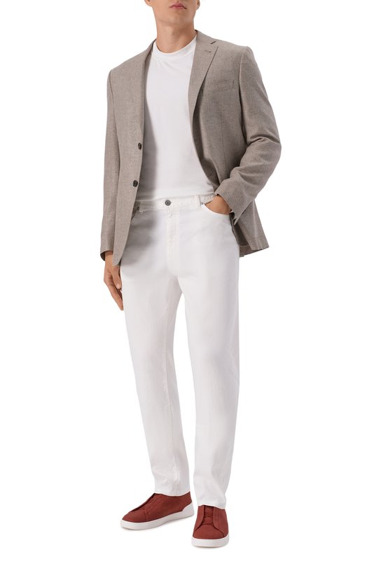 Джинсы Zegna CITY/UFP16A9 Белый  CITY/UFP16A9 Фото 2