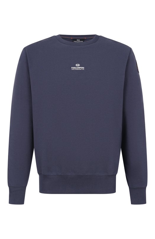 Хлопковый свитшот Parajumpers 26SM-PM FLR E01 Синий 26SM-PM FLR E01