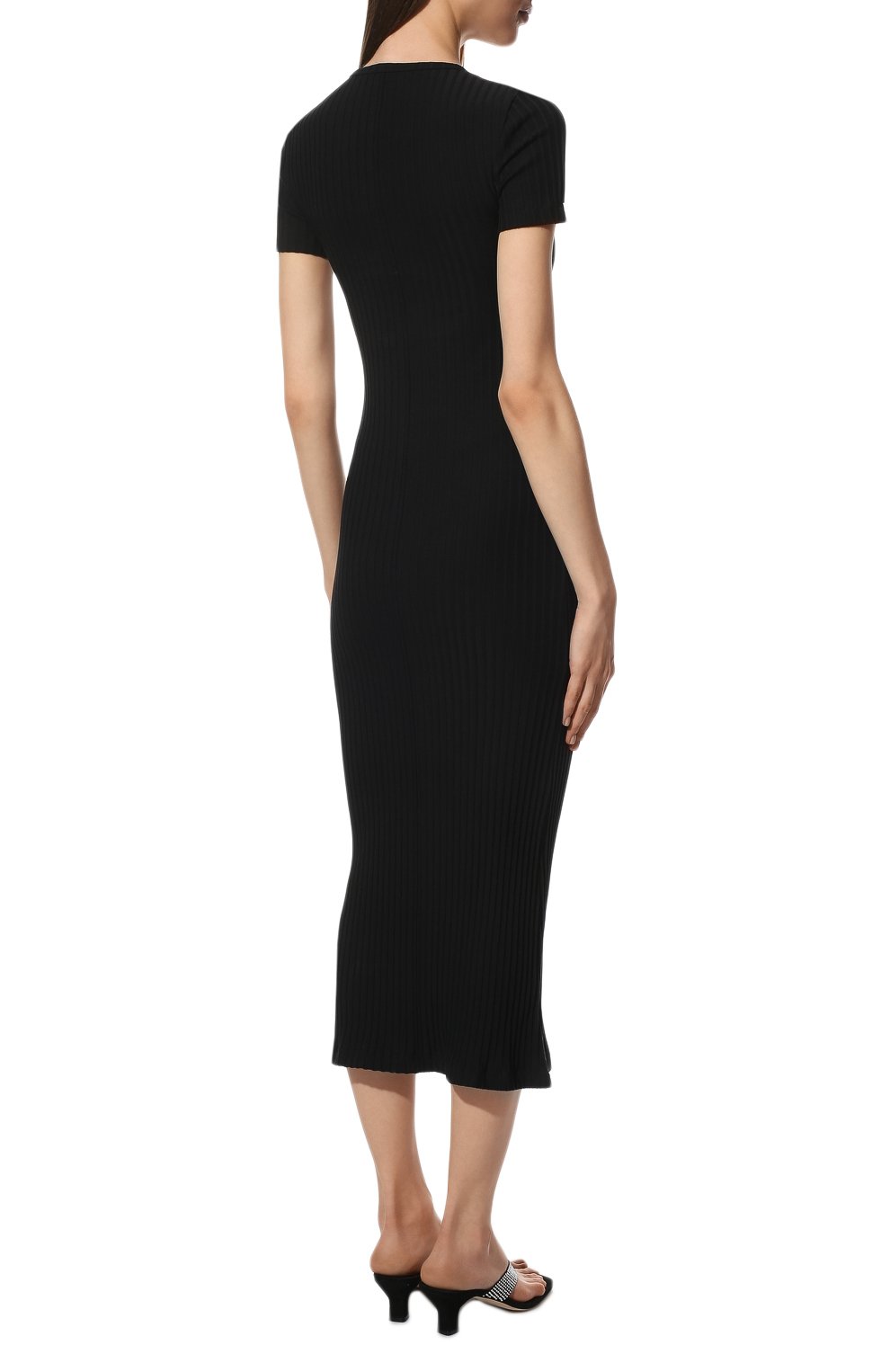 Хлопковое платье HELMUT LANG, арт. L09HW609, фото 4