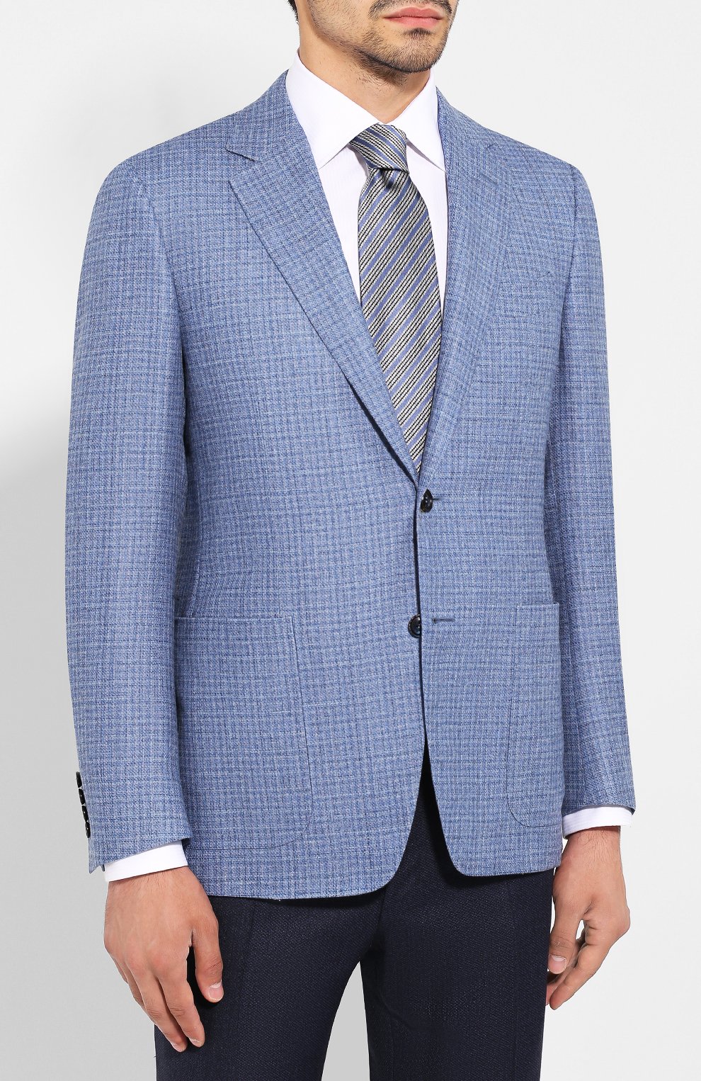 Пиджак из смеси шерсти и кашемира CANALI, арт. 21288/CF02203/112, фото 3