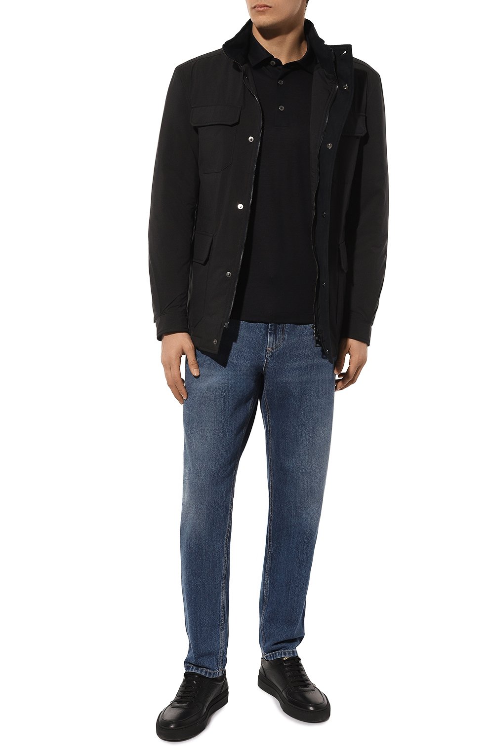 Шерстяное поло ZEGNA, арт. UC345A6/CCT726, фото 2