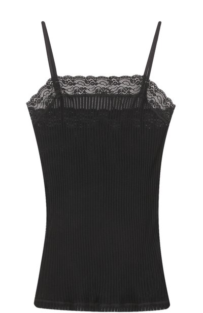 Женский топ фактурной вязки с кружевной отделкой HELMUT LANG, арт. H05HW518