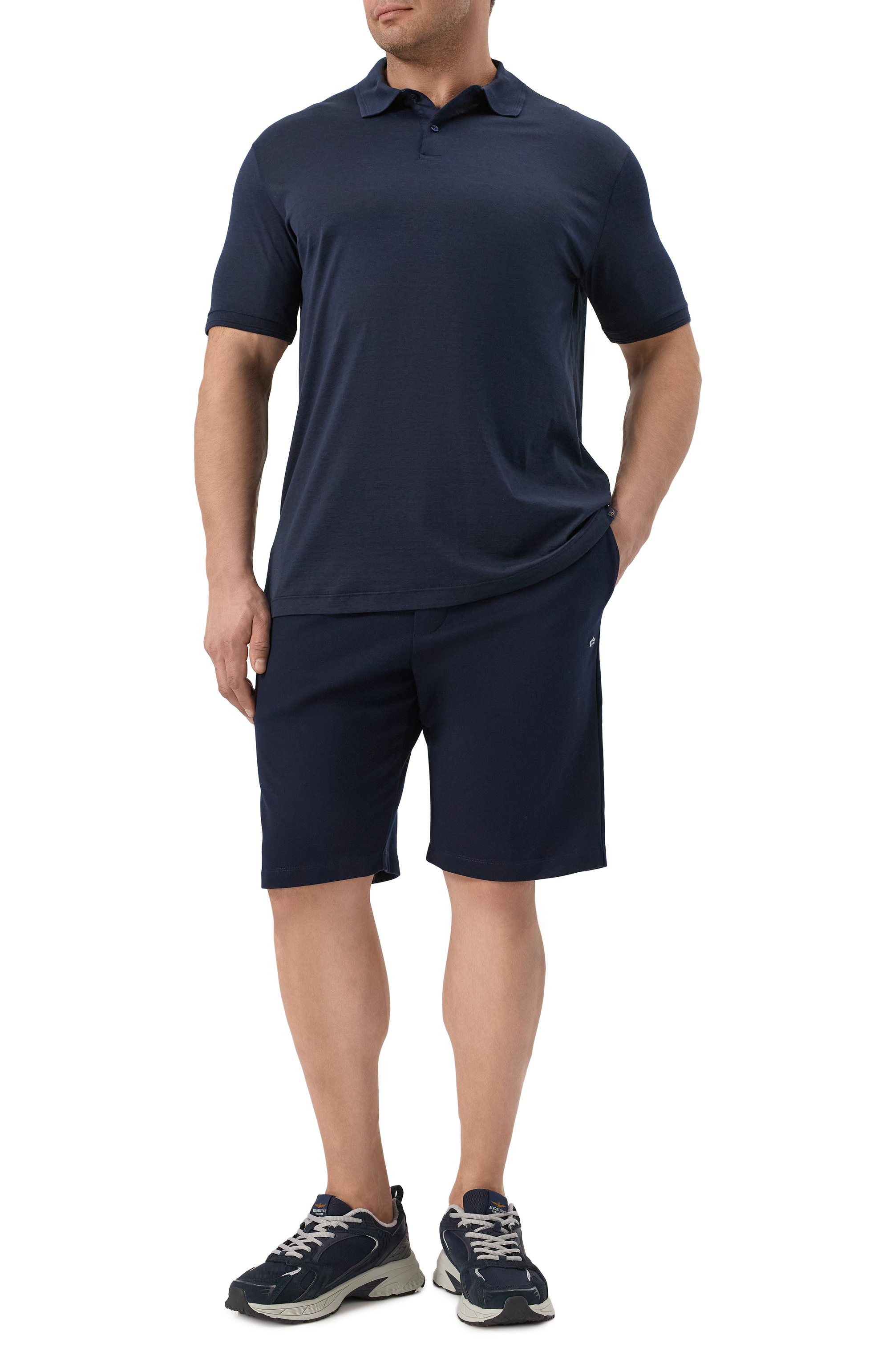 Поло из шелка и хлопка PAUL&SHARK, арт. 25411208/3XL, фото 2