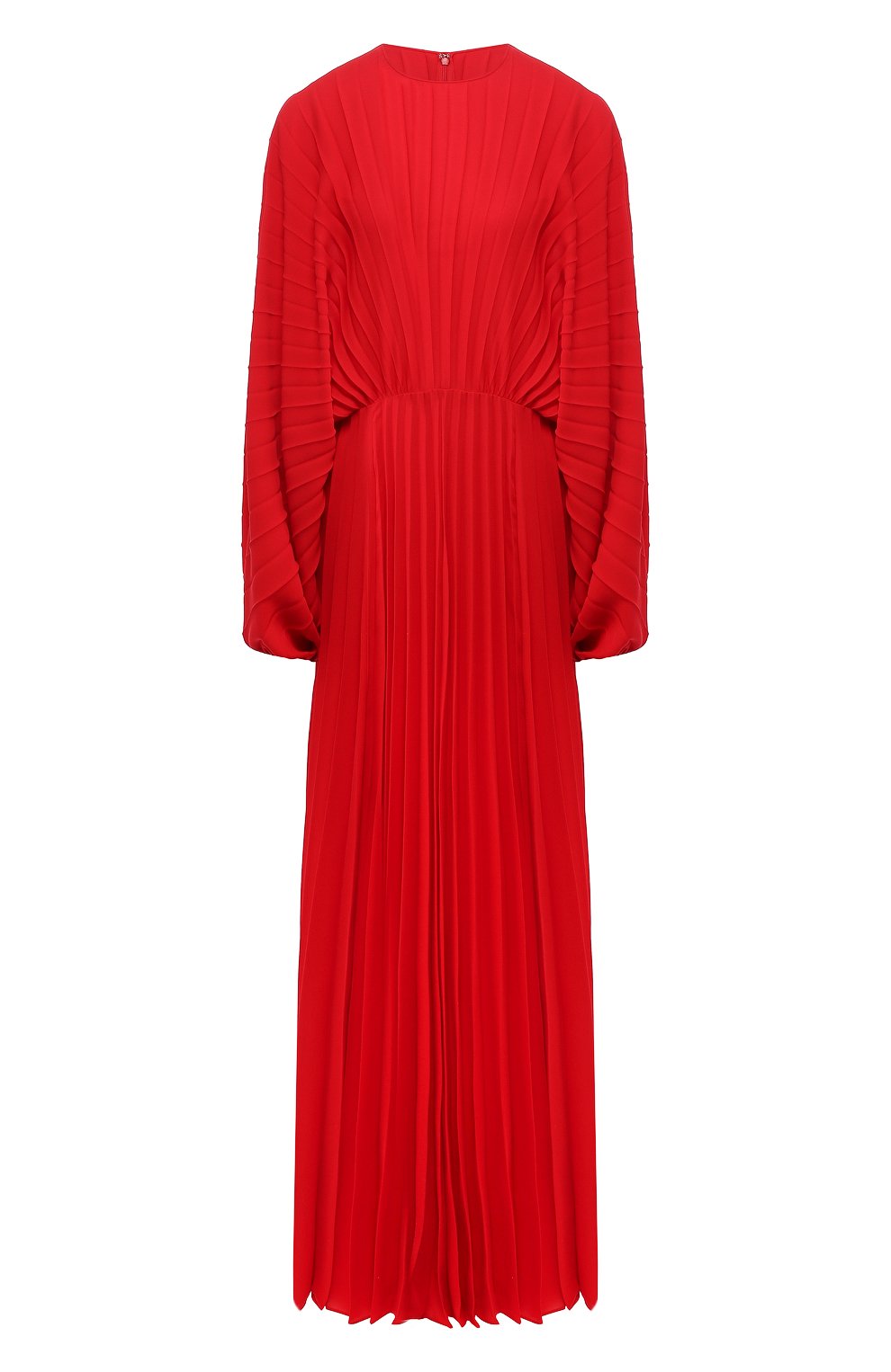 Шелковое платье VALENTINO красного цвета по цене 877000 руб., арт. RB0VD9001MH, фото 1 Шелковое платье VALENTINO, арт. RB0VD9001MH, фото 1