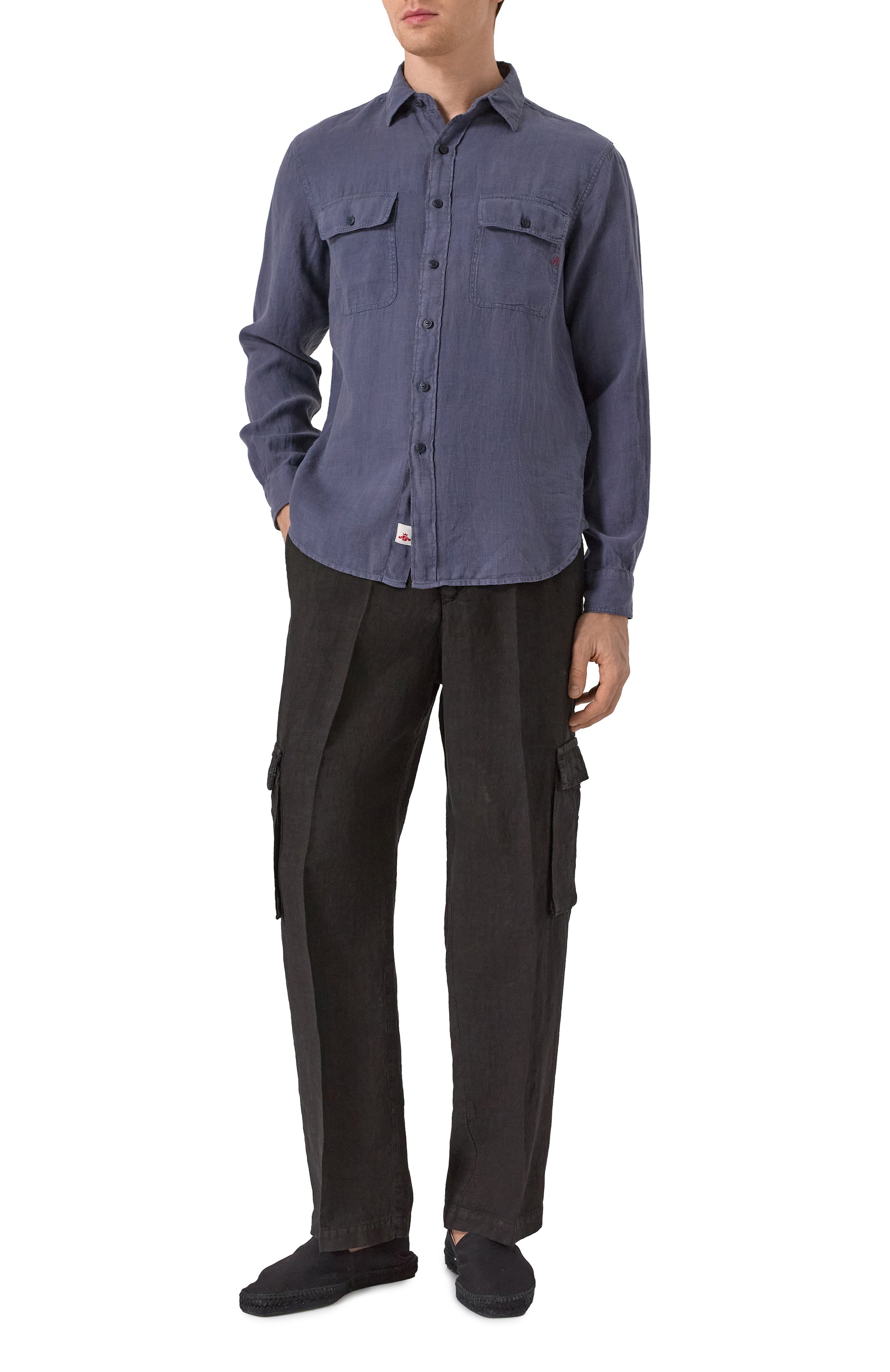 Льняные брюки-карго INLINUM, арт. CARG011, фото 2