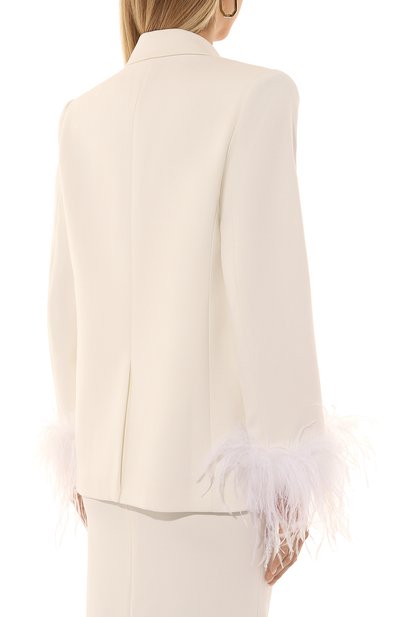 Шерстяной жакет с отделкой перьями AKHMADULLINA, арт. 1225.2JT901/W001, фото 4