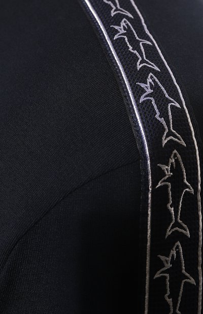 Хлопковый свитшот PAUL&SHARK темно-синего цвета по цене 32150 руб., арт. 23411915, фото 5 Хлопковый свитшот PAUL&SHARK, арт. 23411915, фото 5