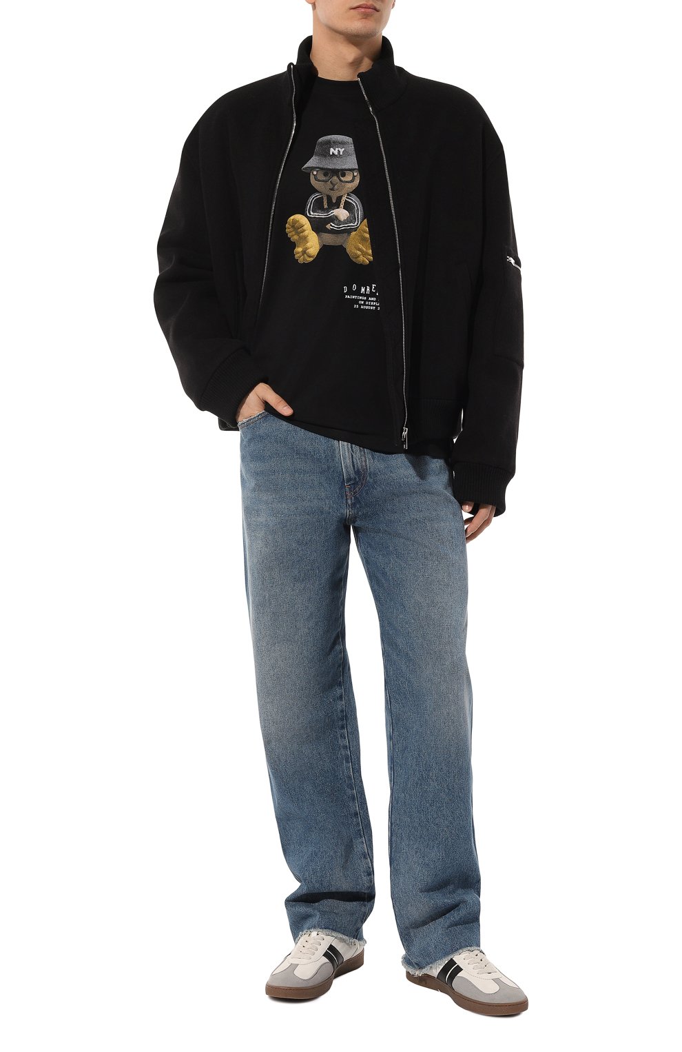 Хлопковая футболка DOMREBEL, арт. NEW Y0RKER/T-SHIRT, фото 2