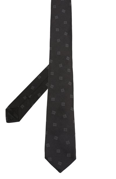 Шелковый галстук GIVENCHY черного цвета по цене 18150 руб., арт. GV65LS/J2137, фото 2 Шелковый галстук GIVENCHY, арт. GV65LS/J2137, фото 2