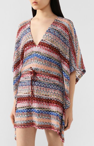 Туника MISSONI разноцветного цвета по цене 61400 руб., арт. MMQ00125/BR0088, фото 3 Туника MISSONI, арт. MMQ00125/BR0088, фото 3