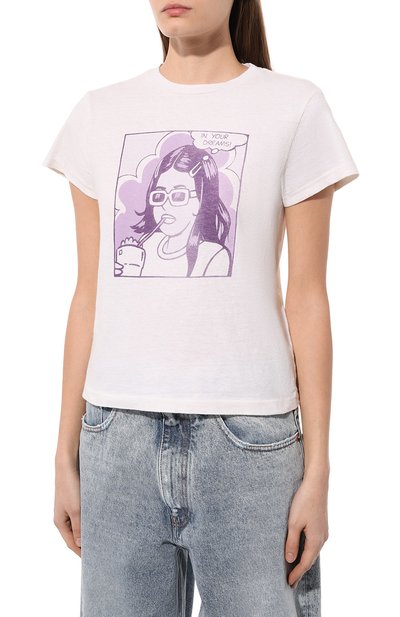 Хлопковая футболка RE/DONE, арт. 024-02WCGT282, фото 3