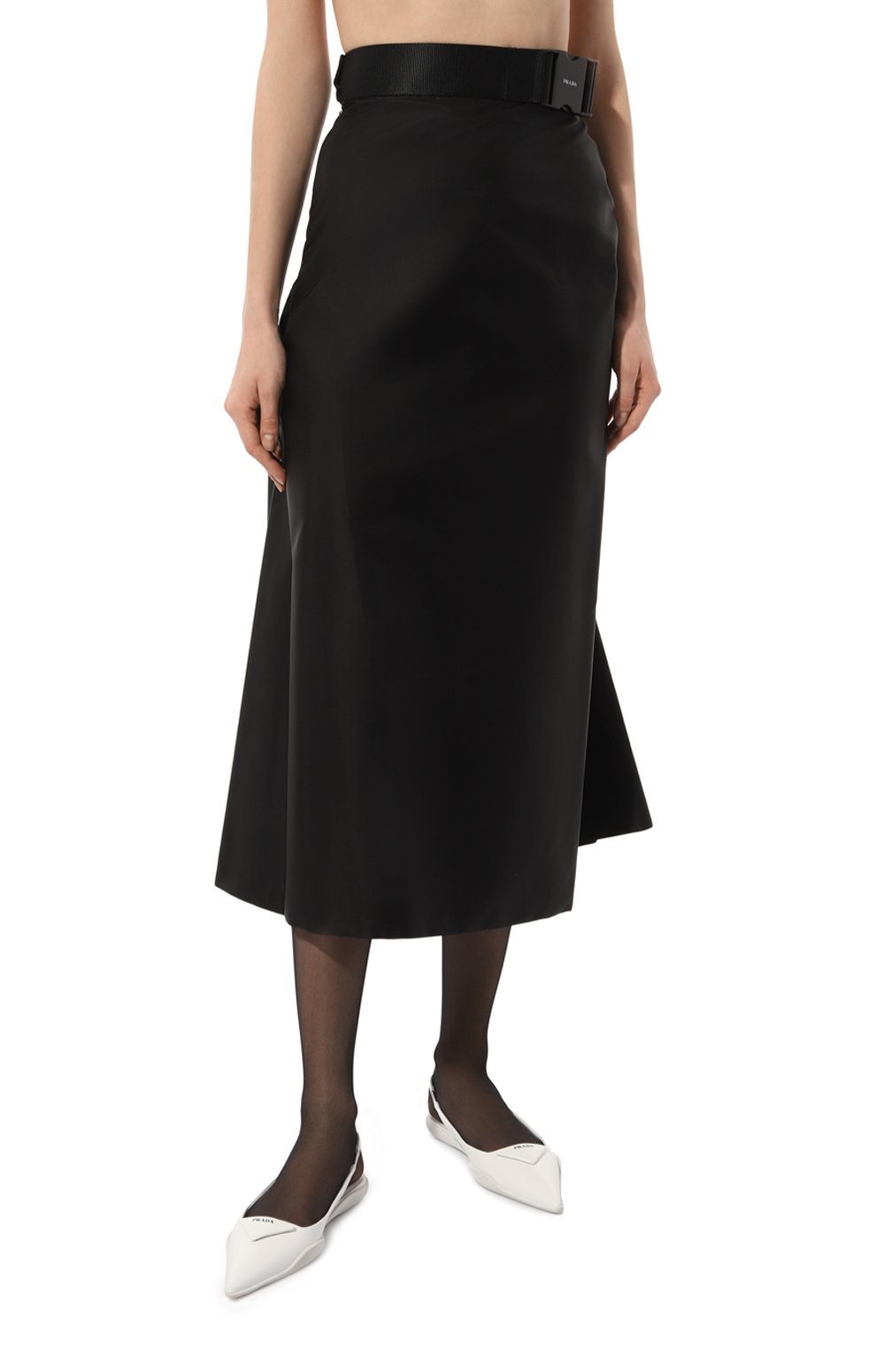 Юбка PRADA черного цвета по цене 160000 руб., арт. 21X899-1WQ8-F0002-211, фото 3 Юбка PRADA, арт. 21X899-1WQ8-F0002-211, фото 3