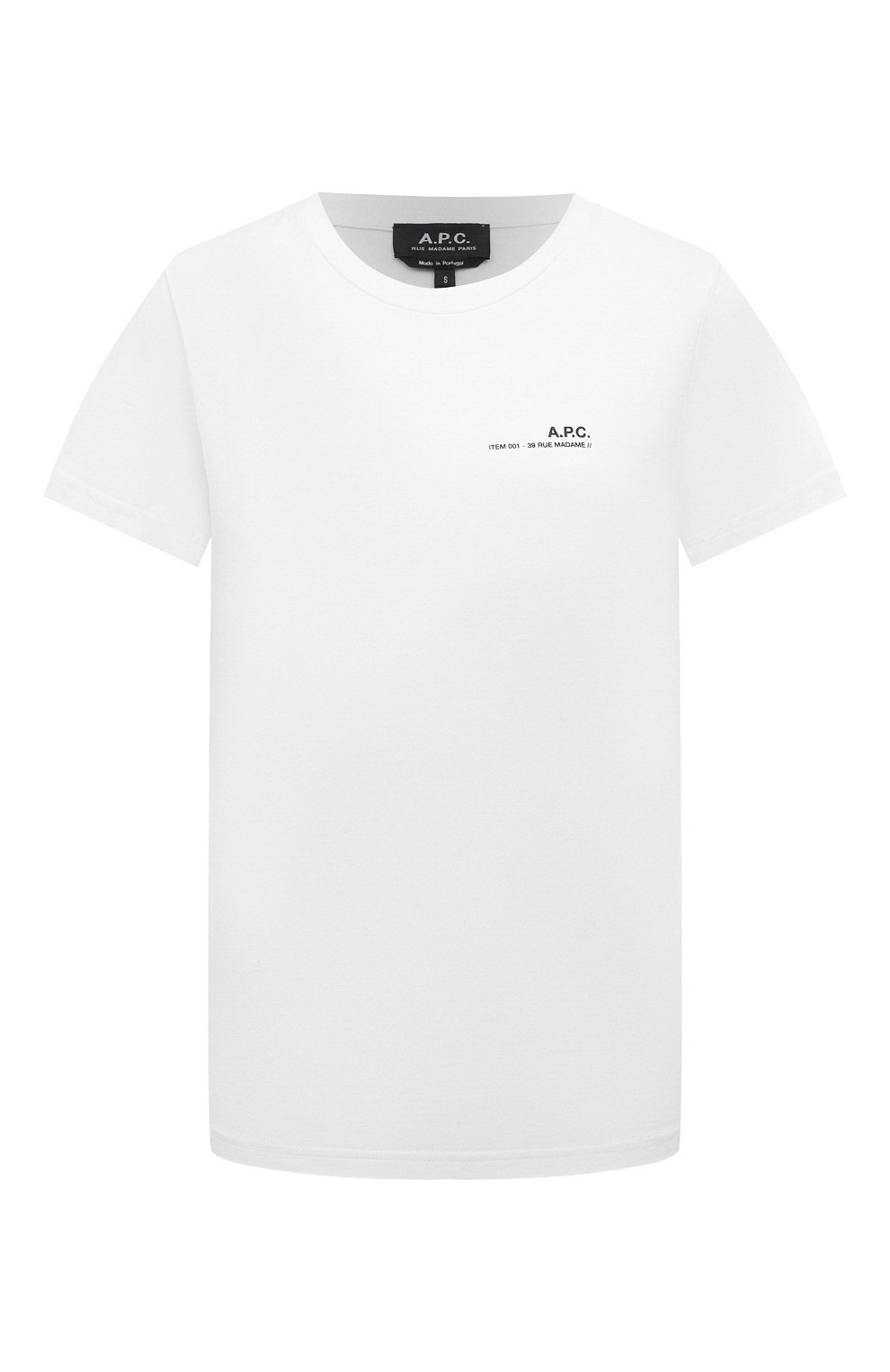 Хлопковая футболка A.P.C., арт. C0FBT-F26012, фото 1