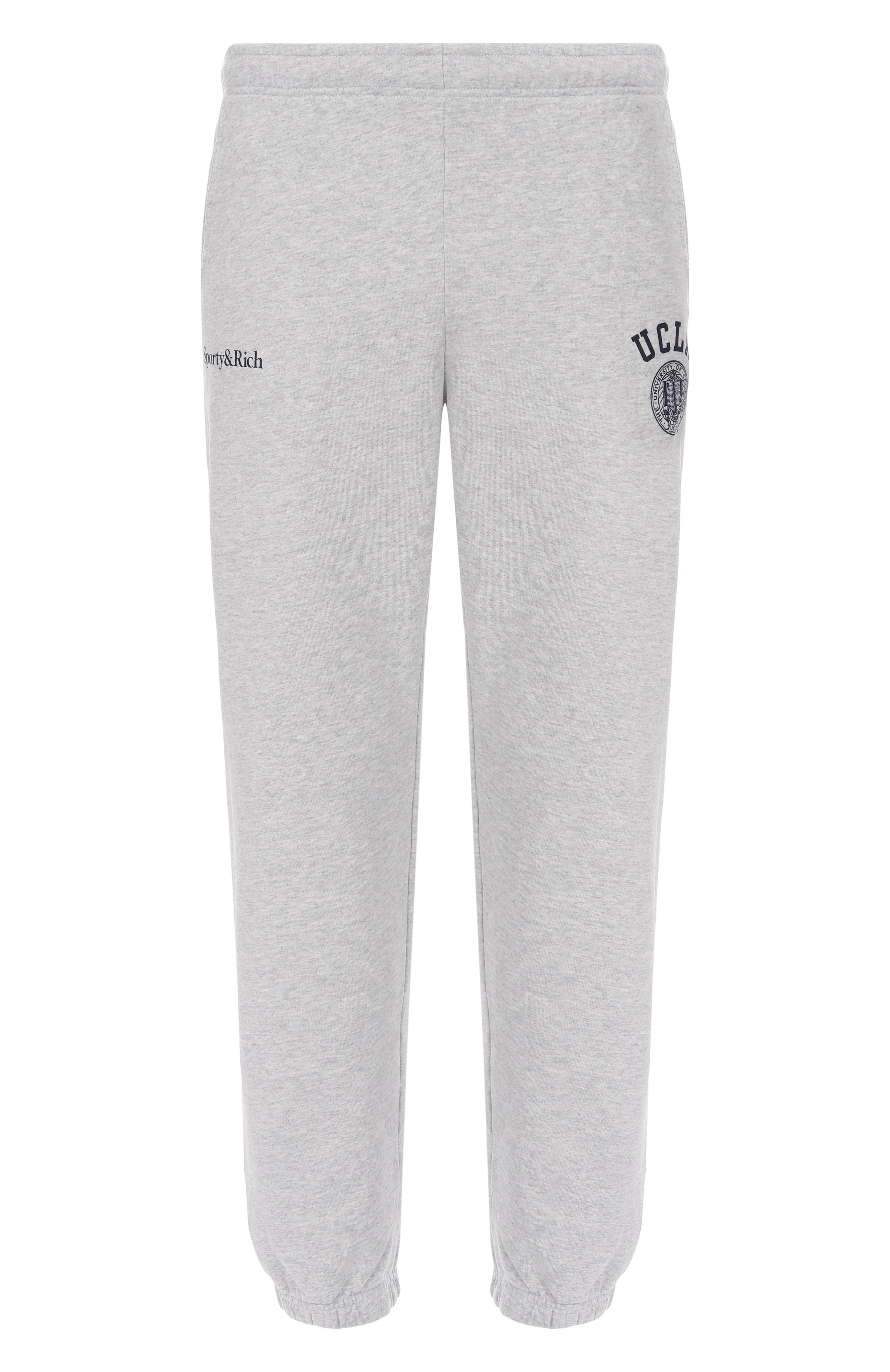 Хлопковые джоггеры sporty & rich x ucla SPORTY AND RICH, арт. PA036615639GY03, фото 1