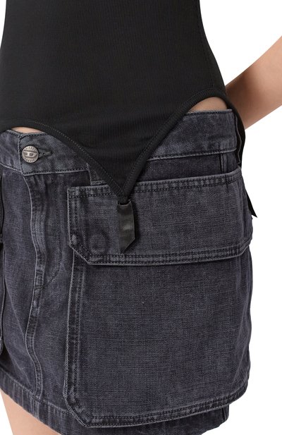 Хлопковая майка KIKI DE MONTPARNASSE черного цвета по цене 38600 руб., арт. C002TP002, фото 5 Хлопковая майка KIKI DE MONTPARNASSE, арт. C002TP002, фото 5