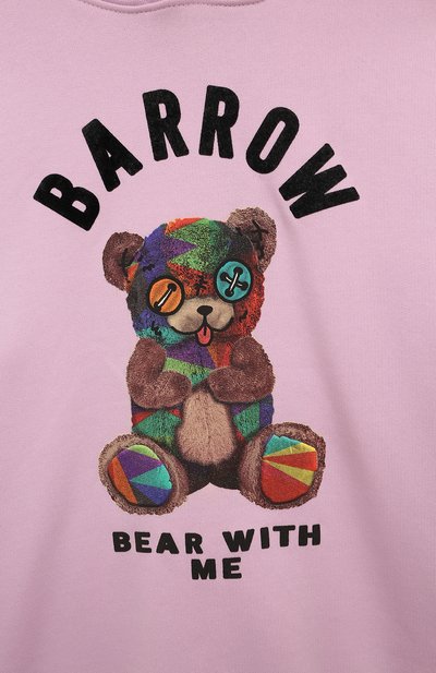 Хлопковое худи BARROW, арт. F4BKJUHS059, фото 3