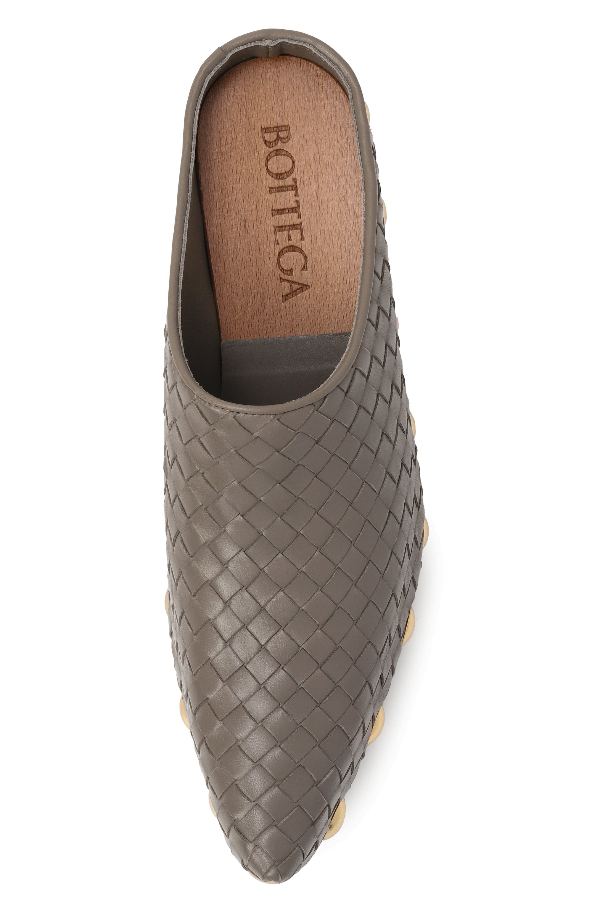 Кожаные клоги gondola BOTTEGA VENETA, арт. 871591/V2ED0, фото 6
