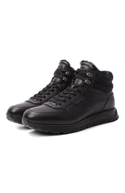 Кожаные ботинки Tiche Fabi FU0351/ALCE Чёрный FU0351/ALCE