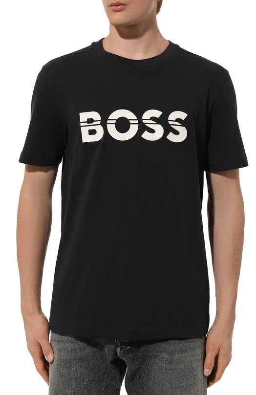 Хлопковая футболка BOSS Green 3