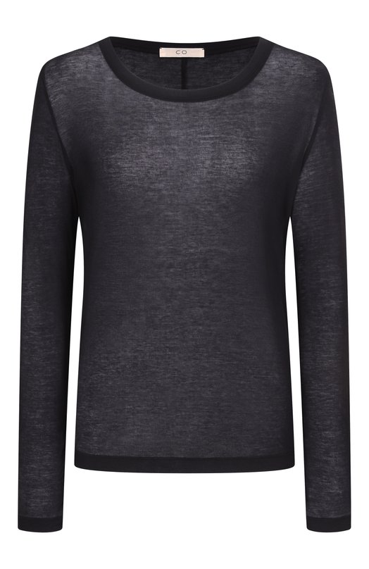 Хлопковый лонгслив Co 1091NCR-C0RE Чёрный 1091NCR-C0RE