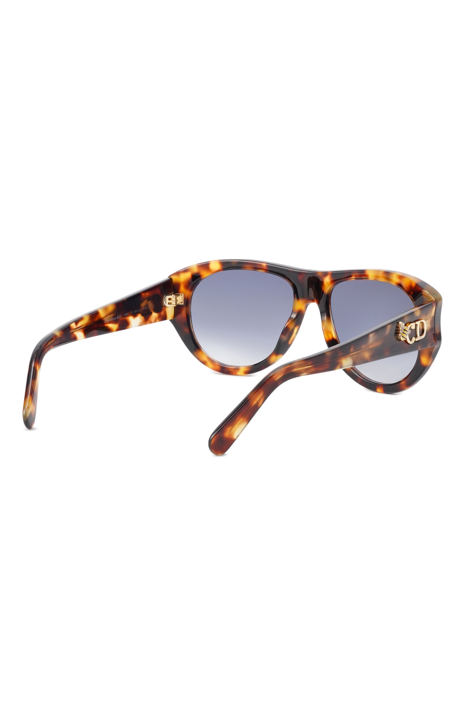 Солнцезащитные очки DIOR EYEWEAR коричневого цвета по цене 76100 руб., арт. DI0RGL0W A1I 26B1, фото 3 Солнцезащитные очки DIOR EYEWEAR, арт. DI0RGL0W A1I 26B1, фото 3