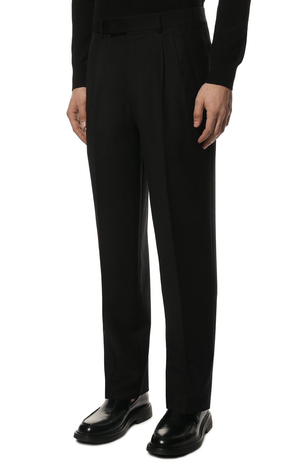 Шерстяные брюки ZEGNA, арт. 320F00/75AD12, фото 3