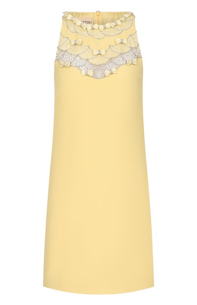 Женское платье из шерсти и шелка VALENTINO, арт. 8B3VAHG5/1CF