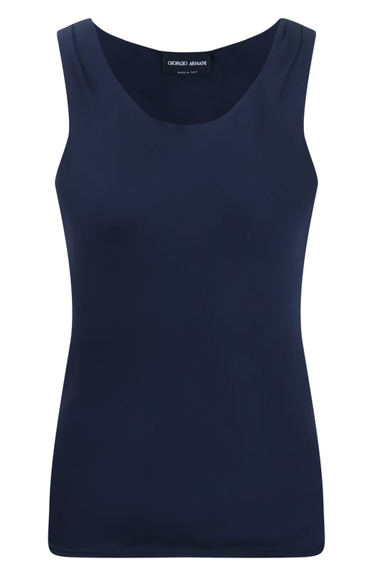 Шелковый топ Giorgio Armani 8CHCKZ30/TZ136 Синий 8CHCKZ30/TZ136