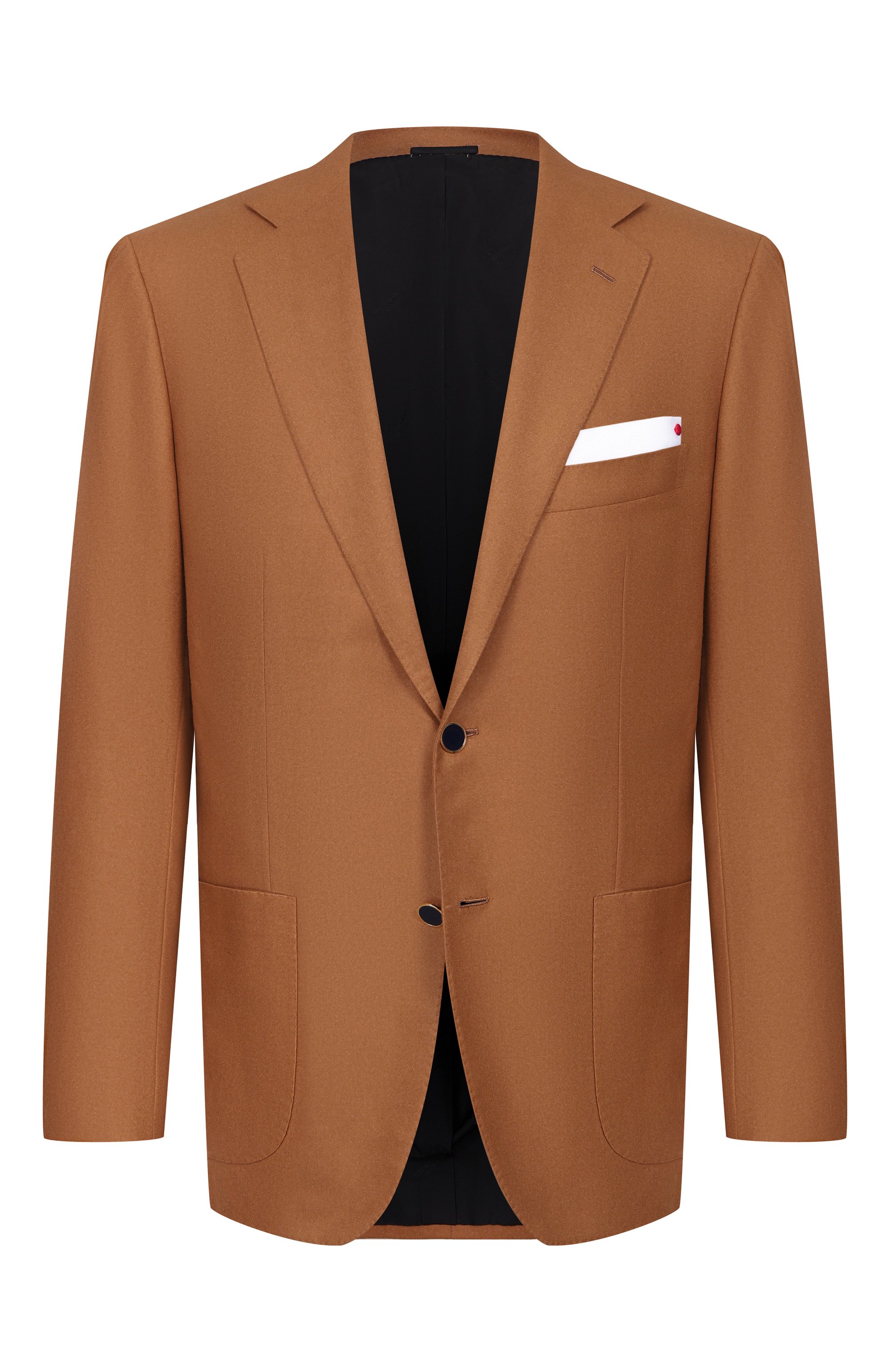 Пиджак из шерсти викуньи и шелка KITON, арт. UG81K0178E, фото 1