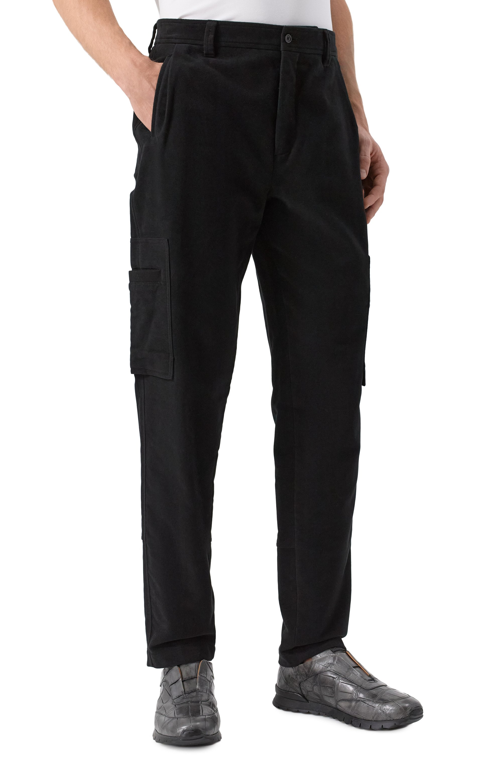 Хлопковые брюки-карго ZILLI, арт. CPPT05M010013006U, фото 3