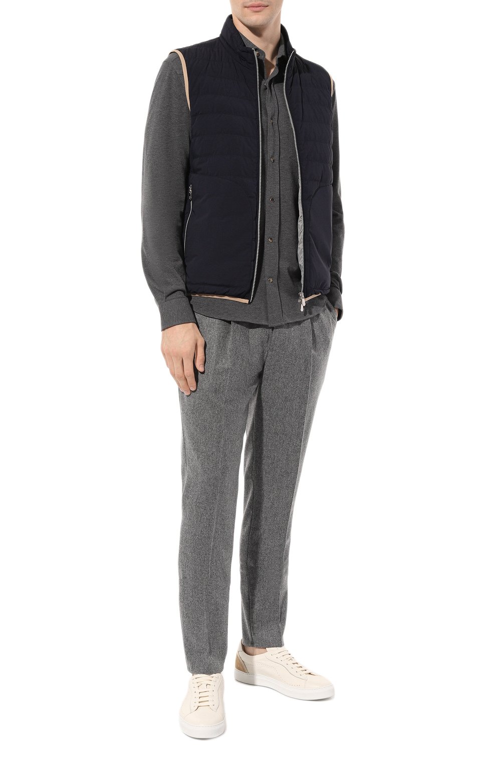 Пуховый жилет BRUNELLO CUCINELLI, арт. MM403B2226, фото 2