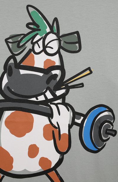 Хлопковая футболка STELLA MCCARTNEY, арт. TV8R51, фото 3